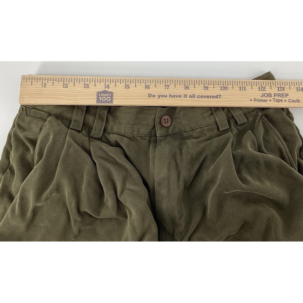 Tommy Bahama Shorts Men's 30 Relax Green Cargo 100% Silk Preppy Vacation Outdoor - Picture 5 of 7